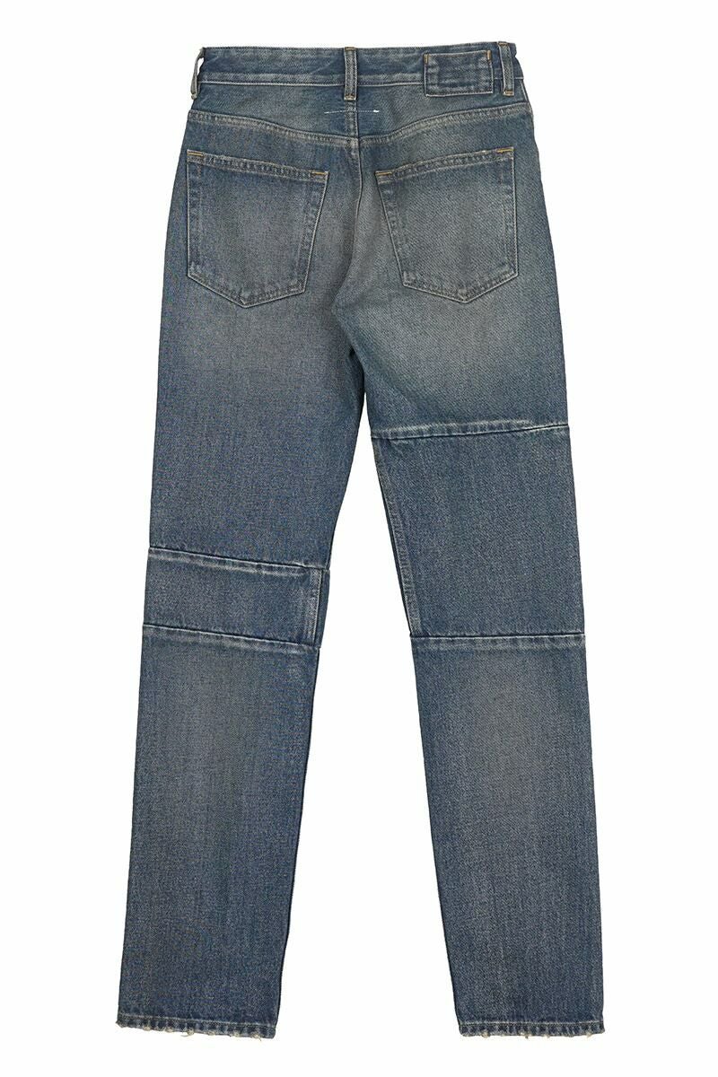 MM6 Maison Margiela(エムエムシックス)ブルーパネルジーンズ S62LB0093 -1