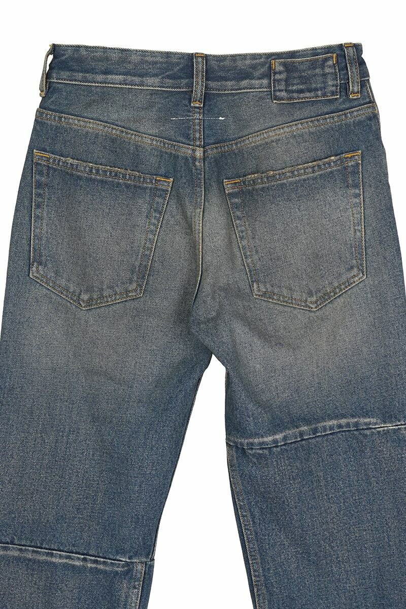 MM6 Maison Margiela(エムエムシックス)ブルーパネルジーンズ S62LB0093 -3