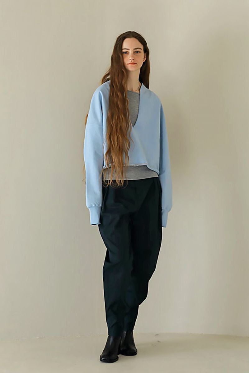 ETRE TOKYO(エトレトウキョウ)ヘムファスナーテーパードパンツ 1224120048 -3