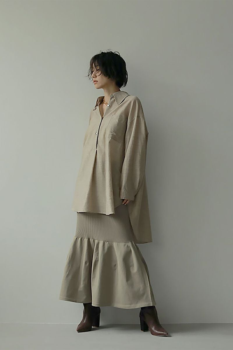 ETRE TOKYO(エトレトウキョウ)ホールガーメントマーメイドニットスカート 1222621121 -2