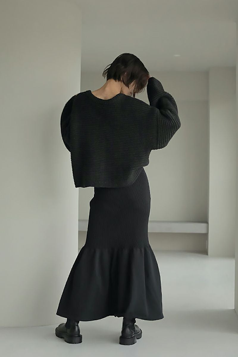 ETRE TOKYO(エトレトウキョウ)ホールガーメントマーメイドニットスカート 1222621121 -7