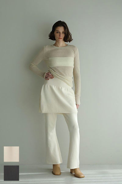 ETRE TOKYO(エトレトウキョウ)マルチウェイニットパンツ 1224220037