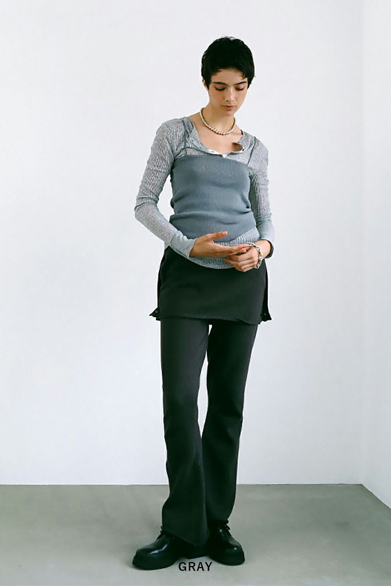 ETRE TOKYO(エトレトウキョウ)マルチウェイニットパンツ 1224220037 -5