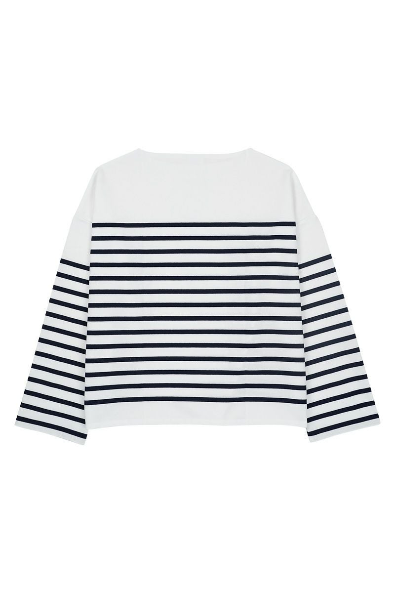 ORCIVAL(オーシバル)ラッセルボーダーワイドシルエット RACHEL WIDE RC01WC/6819 -3