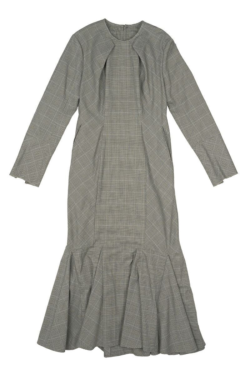 styling(スタイリング)ラッフルヘムロングワンピース 16WFO225036