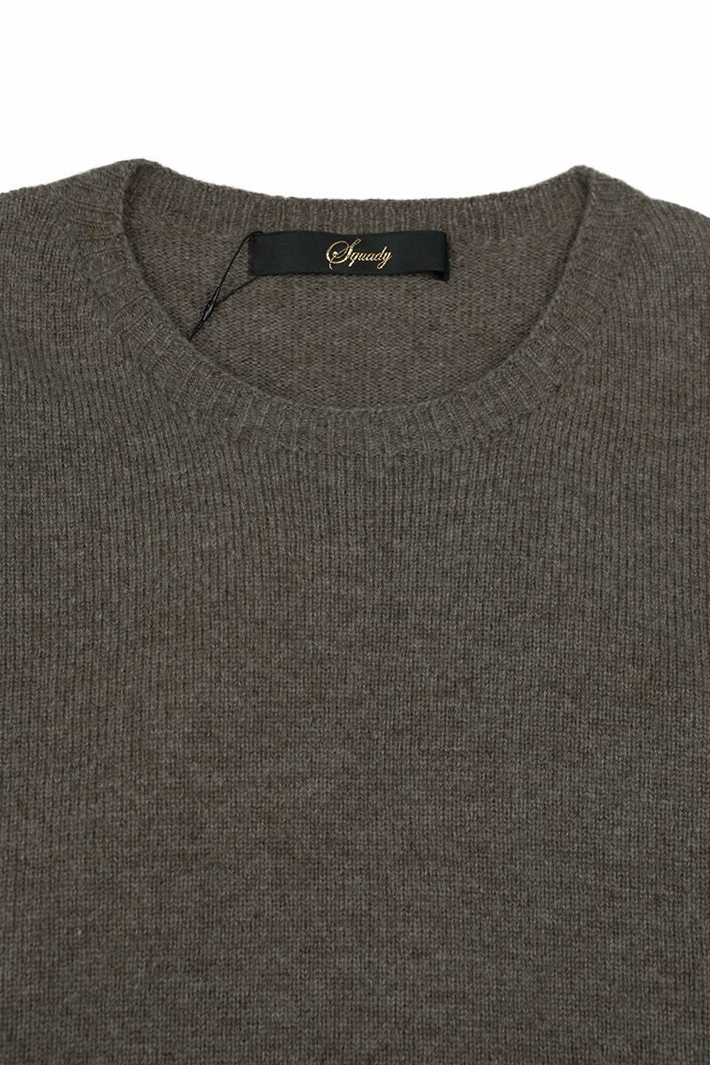 squady(スカディ)ラムズウールホールガーメントクルーネックプルオーバーニット 604-3775 -3