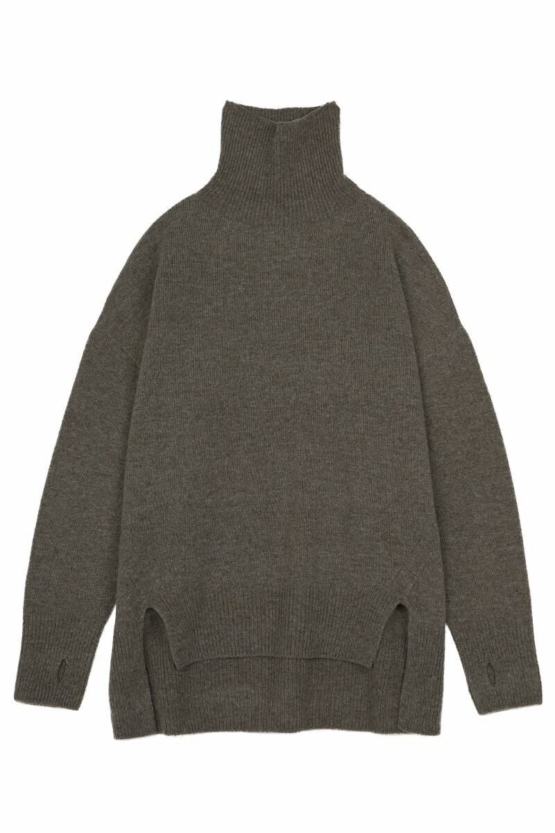squady(スカディ)ラムズウールホールガーメントタートルネックニット 604-3774 -1