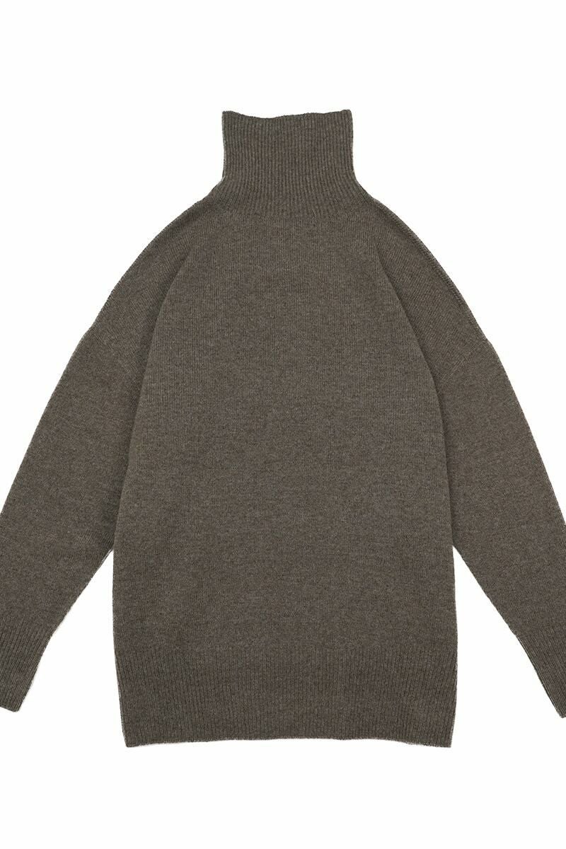 squady(スカディ)ラムズウールホールガーメントタートルネックニット 604-3774 -2