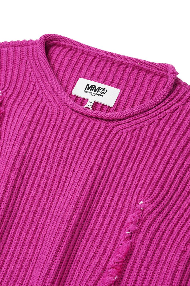 MM6 Maison Margiela(エムエムシックス)リブニット セーター S62HL0004S18255 -3