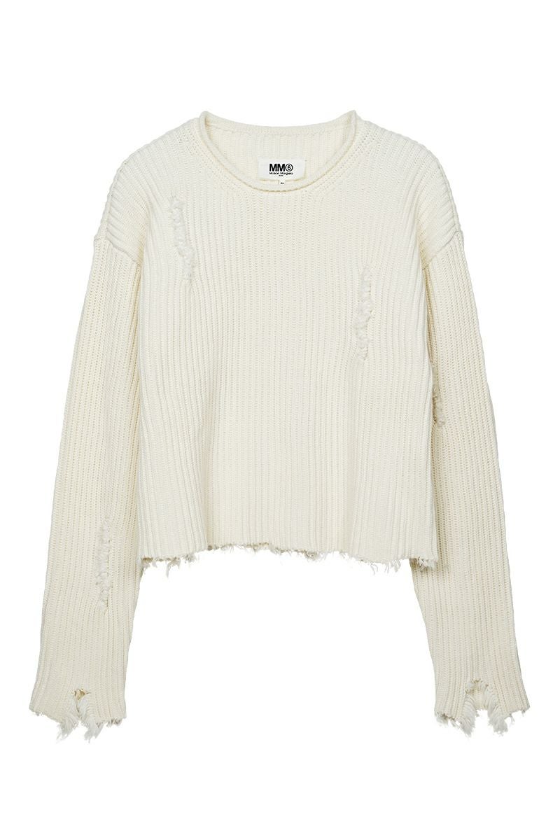 MM6 Maison Margiela(エムエムシックス)リブニット セーター S62HL0004S18255 -12