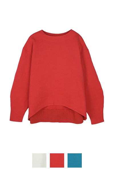 JOHNBULL(ジョンブル)リブ裏毛ボックスプルオーバー JL224C01