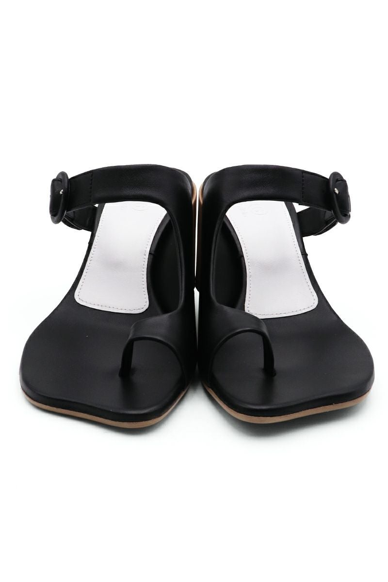 MM6 Maison Margiela(エムエムシックス)レザーミュール S59WP0182P2589 -1