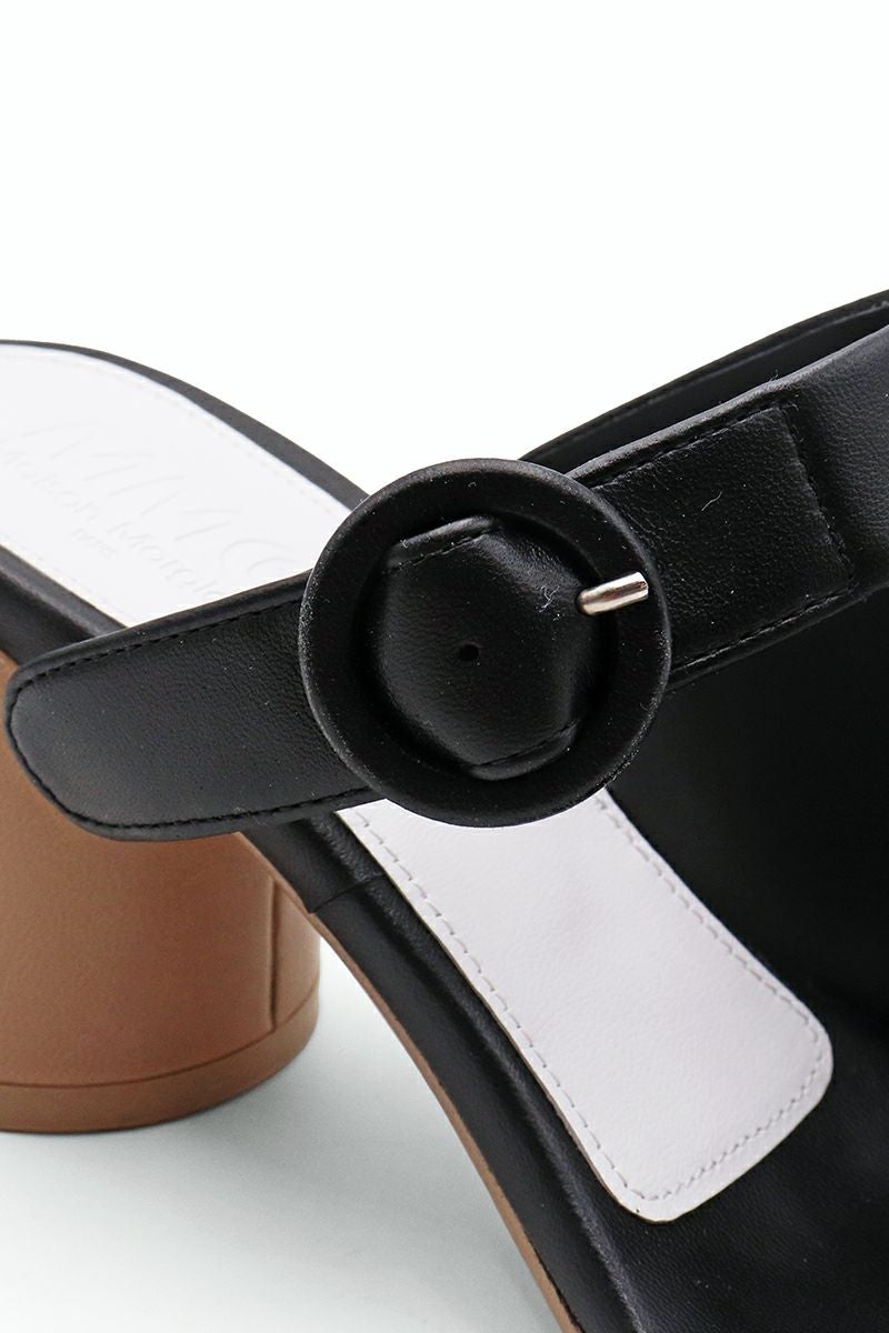 MM6 Maison Margiela(エムエムシックス)レザーミュール S59WP0182P2589 -8