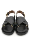 MARNI(マルニ)レザー製クリスクロスサンダル FBMS005201P3614 -1