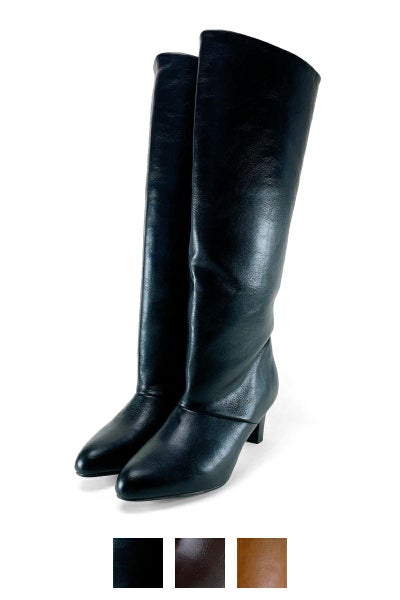 atelier brugge(アトリエブルージュ)ワイドロングブーツ 22ISM-46