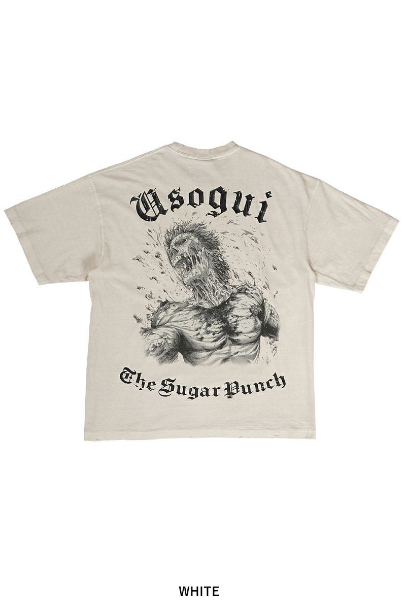 THE SUGAR PUNCH(シュガーパンチ)嘘喰い S/S T-Shirt 元零號立会人伽羅 半袖Tシャツ TUSM24SM007 -15