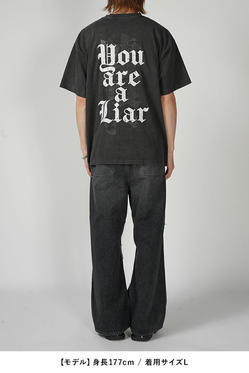 THE SUGAR PUNCH(シュガーパンチ)嘘喰い S/S T-Shirt 斑目貘 半袖Tシャツ TUSM24SM001 -5