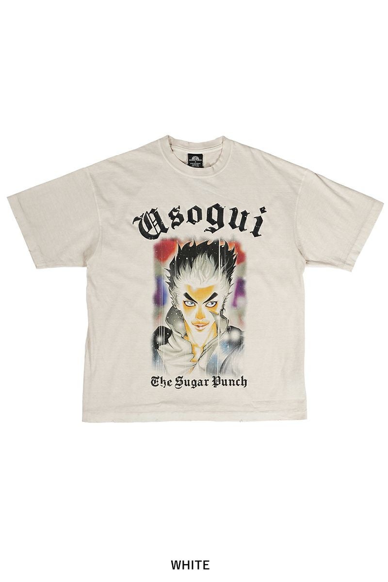 THE SUGAR PUNCH(シュガーパンチ)嘘喰い S/S T-Shirt 斑目貘 半袖Tシャツ TUSM24SM001 -14