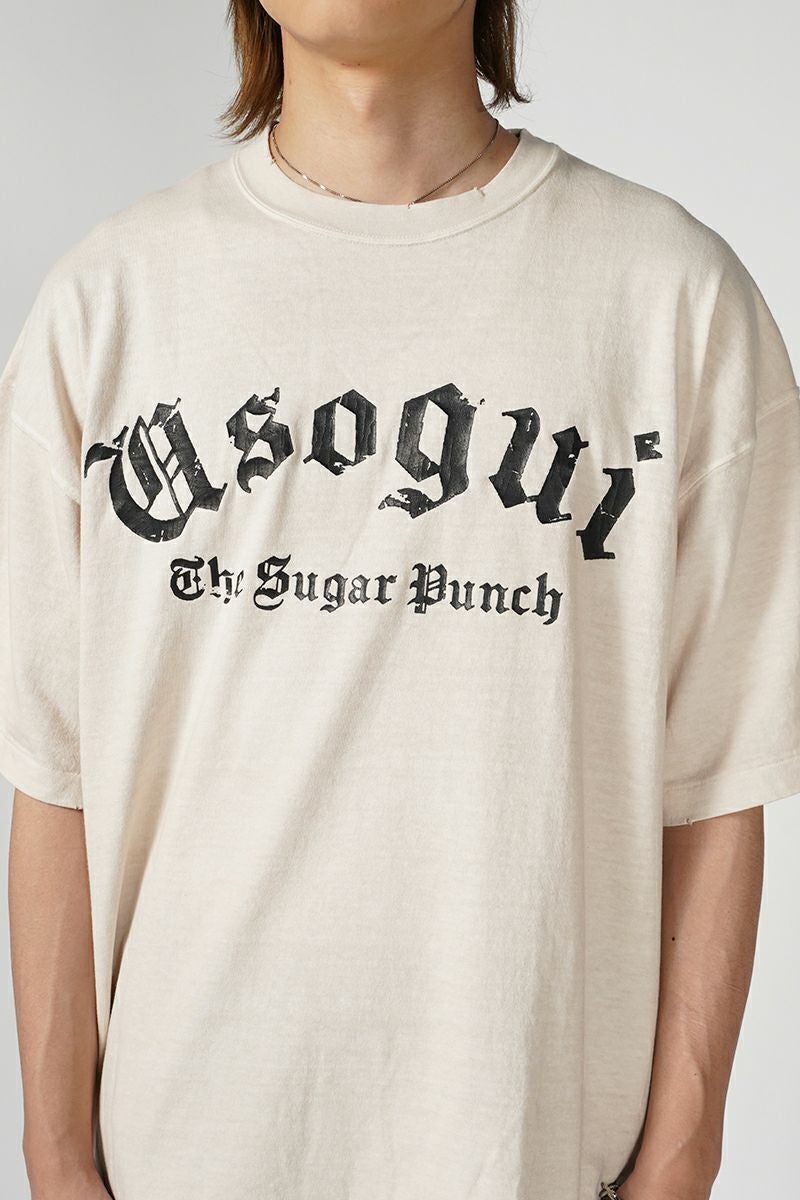 THE SUGAR PUNCH(シュガーパンチ)嘘喰い S/S T-Shirt 賭郎立会人 半袖Tシャツ TUSM24SM005 -1