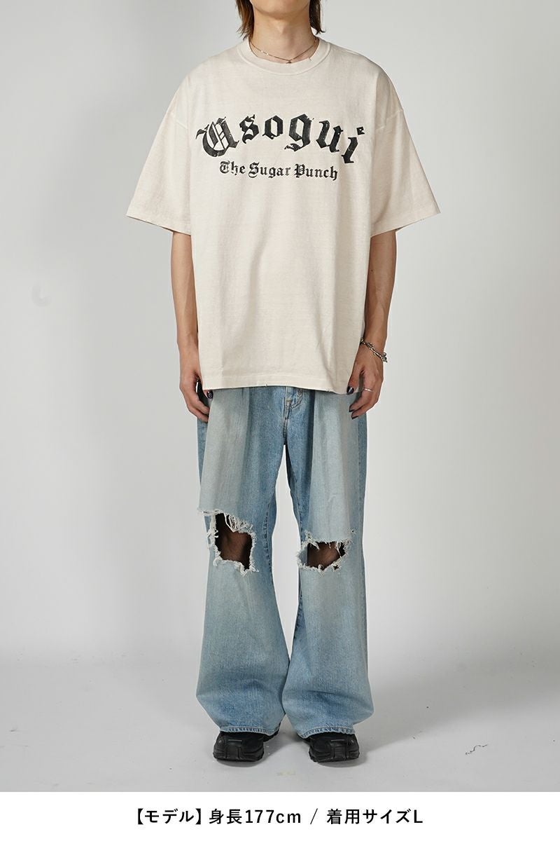 THE SUGAR PUNCH(シュガーパンチ)嘘喰い S/S T-Shirt 賭郎立会人 半袖Tシャツ TUSM24SM005 -4