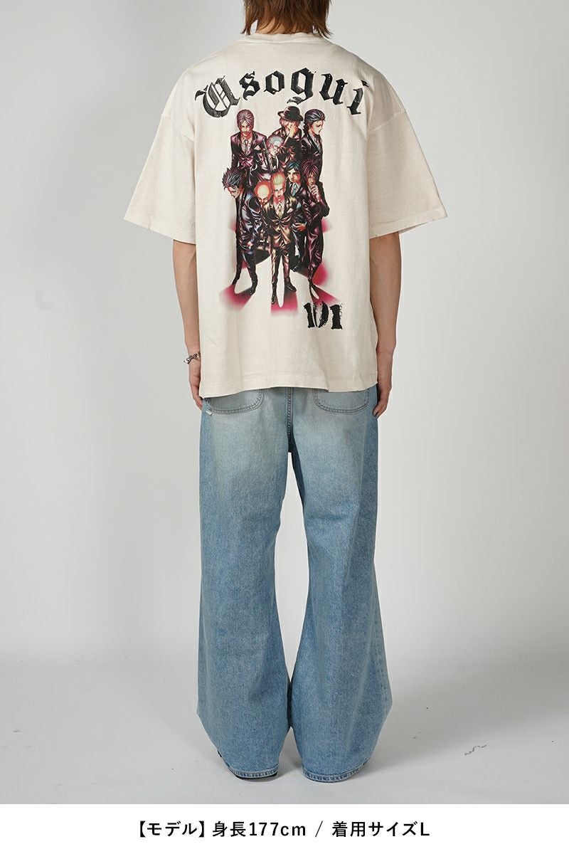 THE SUGAR PUNCH(シュガーパンチ)嘘喰い S/S T-Shirt 賭郎立会人 半袖Tシャツ TUSM24SM005 -5