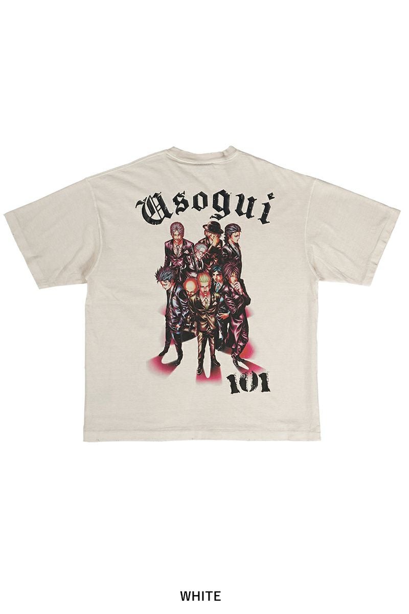 THE SUGAR PUNCH(シュガーパンチ)嘘喰い S/S T-Shirt 賭郎立会人 半袖Tシャツ TUSM24SM005 -15