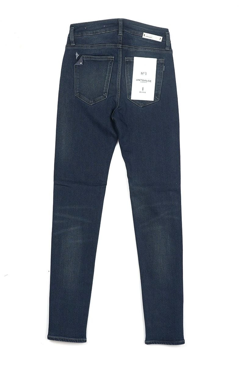 ANTGAUGE(アントゲージ)裏起毛スーパーストレッチジーンズ C1908 -1