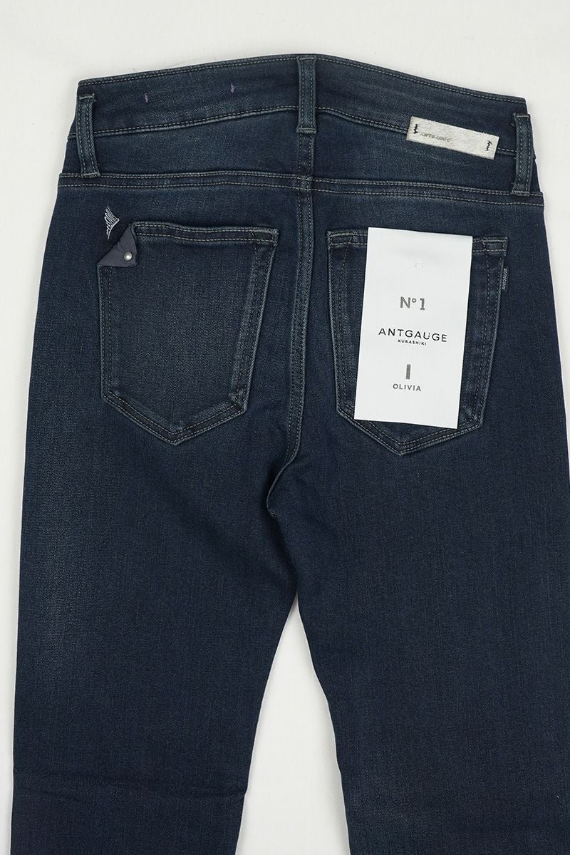 ANTGAUGE(アントゲージ)裏起毛スーパーストレッチジーンズ C1908 -4