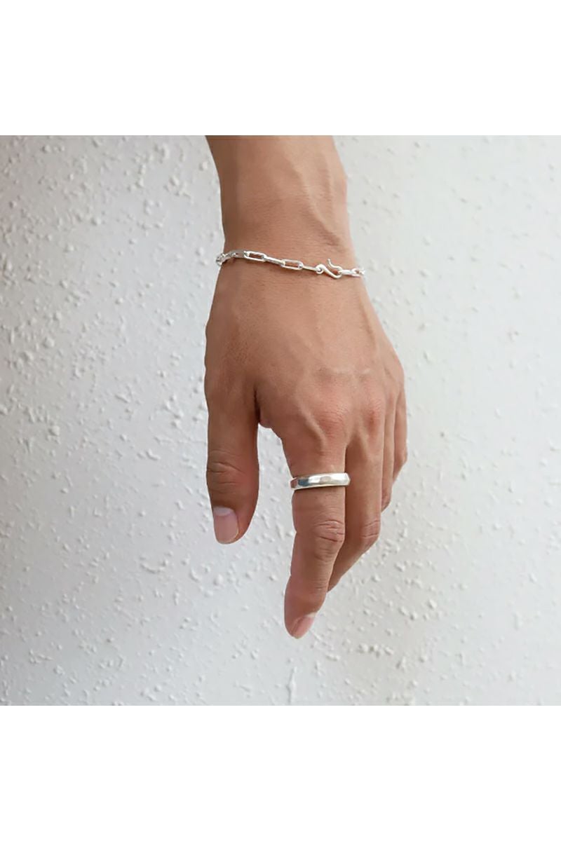 TEN.(テン)グリッドブレスレット SV-M- BRM-0031 -1