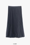 Graphpaper(グラフペーパー)Satin Pleats Skirt サテンプリーツスカート GL243-40228SB -7