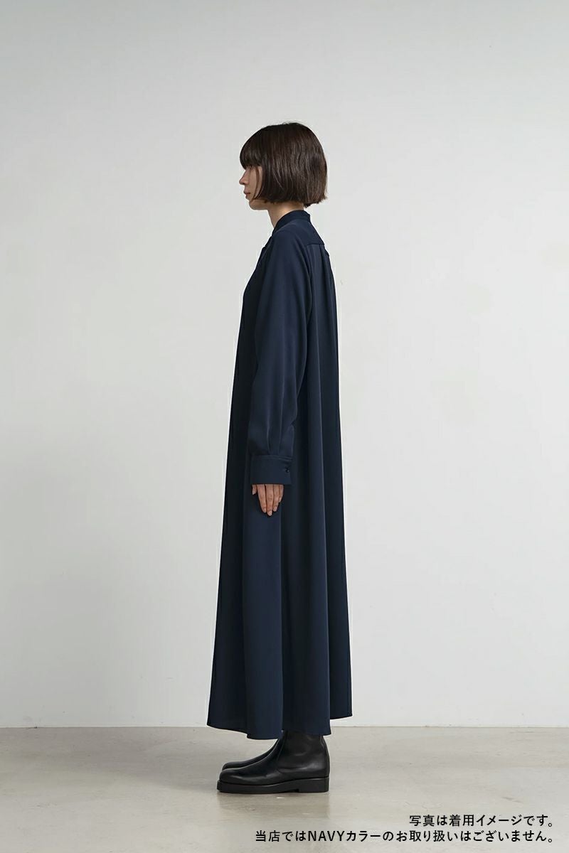 Graphpaper(グラフペーパー)Satin Band Collar Dress サテンバンドカラードレス GL243-60222B -2