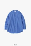 Graphpaper(グラフペーパー)Broad L/S Oversized Band Collar Shirt ブロード長袖オーバーサイズバンドカラーシャツ GM243-50002B -9