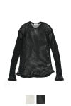WELLDER(ウェルダー)Big Mesh Long Sleeve ビッグメッシュ長袖Tシャツ WM24AT03