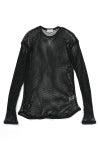 WELLDER(ウェルダー)Big Mesh Long Sleeve ビッグメッシュ長袖Tシャツ WM24AT03 -12