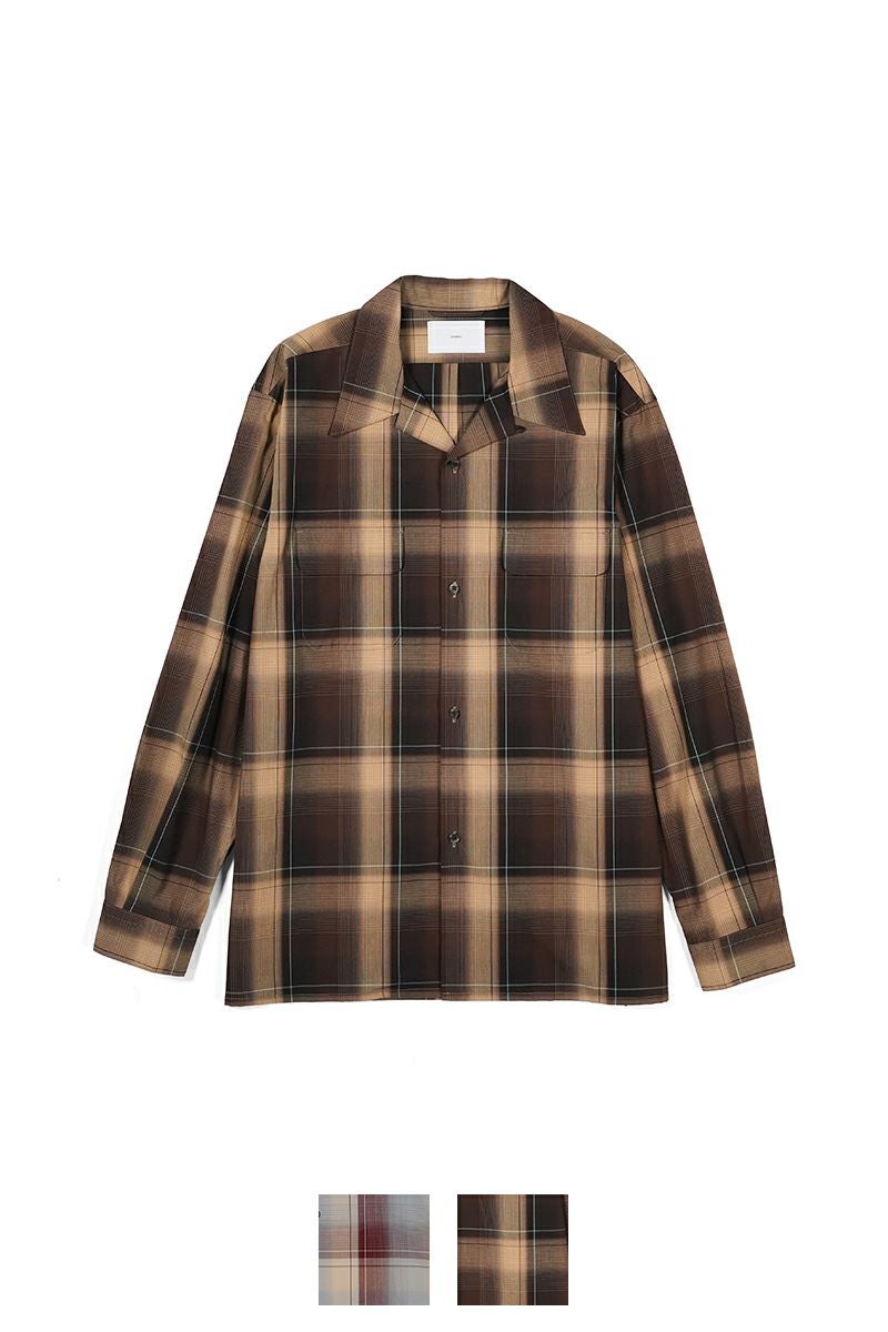 SUGARHILL(シュガーヒル) | SUGARHILL(シュガーヒル)OMBRE PLAID OPEN 