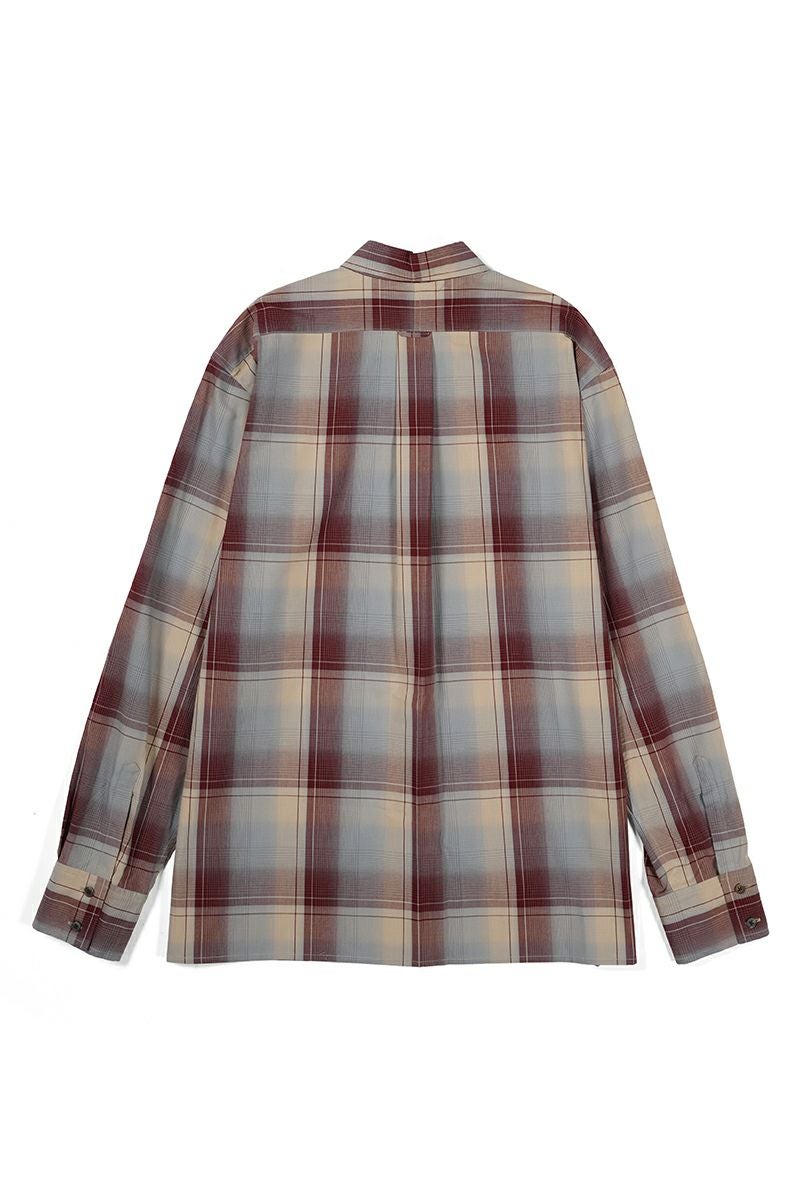 SUGARHILL(シュガーヒル)OMBRE PLAID PANEL POCKET BLOUSE オンブレプレイドパネルポケットブラウス 2411300502 -13