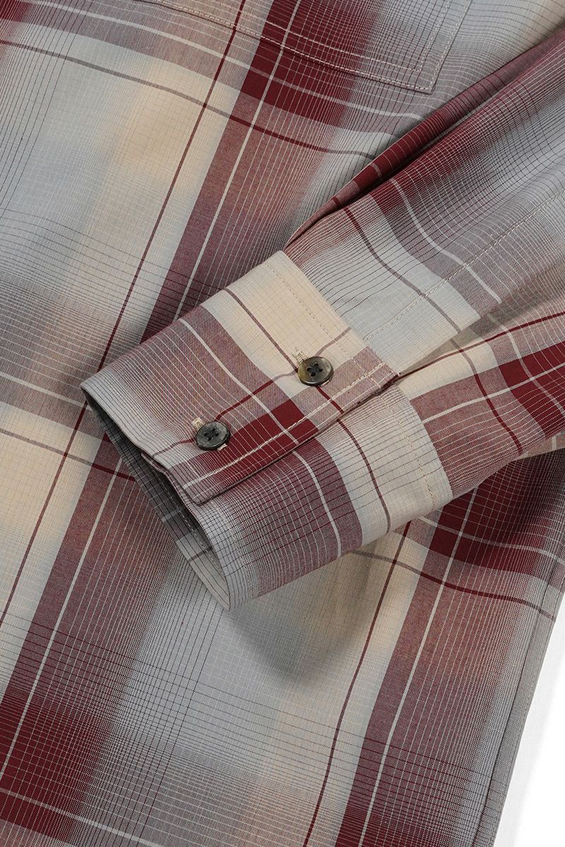 SUGARHILL(シュガーヒル)OMBRE PLAID PANEL POCKET BLOUSE オンブレプレイドパネルポケットブラウス 2411300502 -18