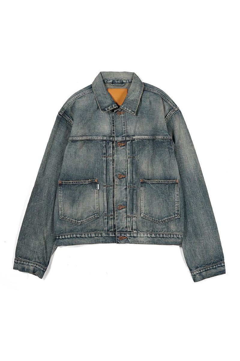 SUGARHILL(シュガーヒル)FADED MODERN DENIM JACKET フェードモダンデニムジャケット 2441000404