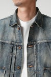 SUGARHILL(シュガーヒル)FADED MODERN DENIM JACKET フェードモダンデニムジャケット 2441000404 -1