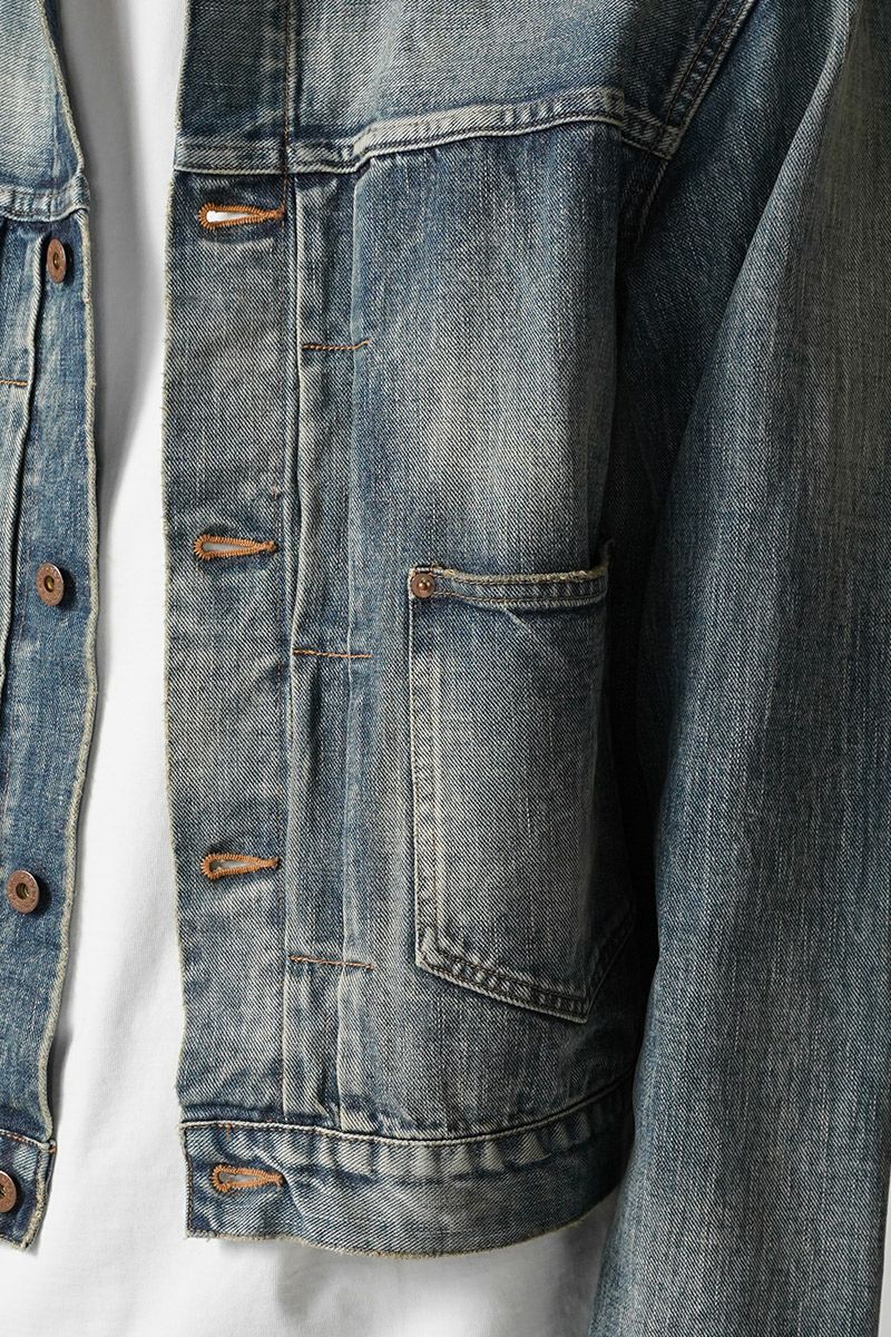 SUGARHILL(シュガーヒル)FADED MODERN DENIM JACKET フェードモダンデニムジャケット 2441000404 -2