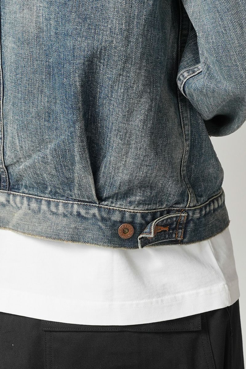 SUGARHILL(シュガーヒル)FADED MODERN DENIM JACKET フェードモダンデニムジャケット 2441000404 -6