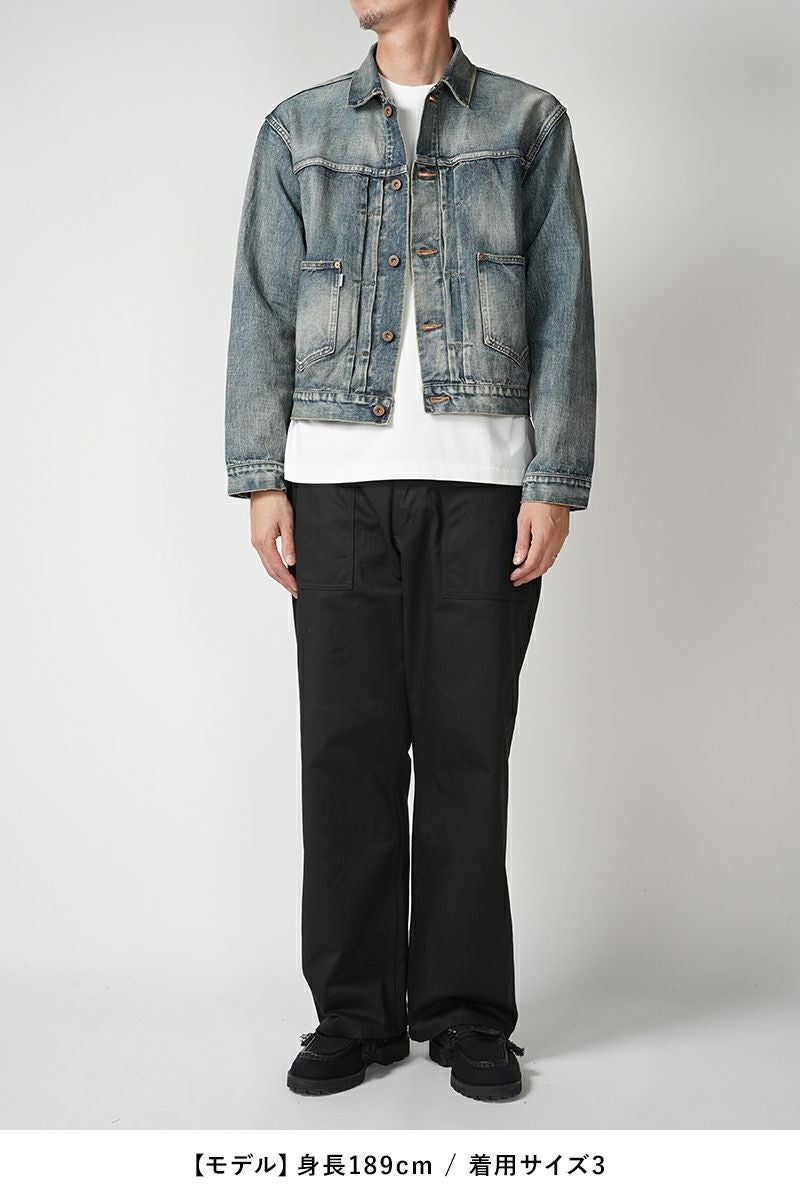 SUGARHILL(シュガーヒル)FADED MODERN DENIM JACKET フェードモダンデニムジャケット 2441000404 -7