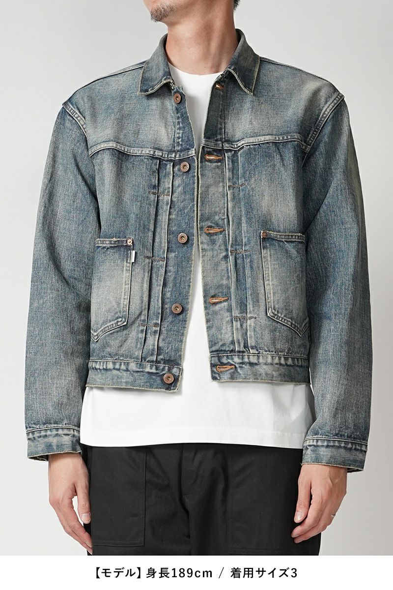 SUGARHILL(シュガーヒル)FADED MODERN DENIM JACKET フェードモダンデニムジャケット 2441000404 -9