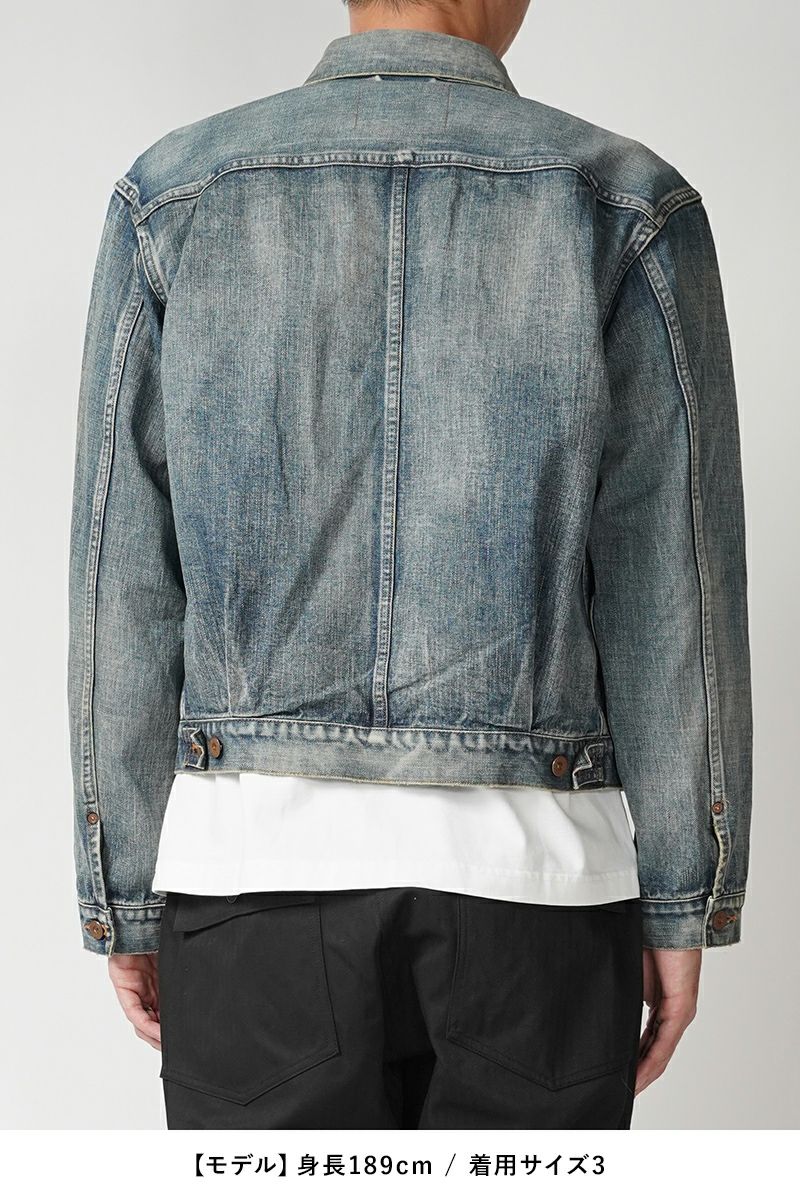 SUGARHILL(シュガーヒル)FADED MODERN DENIM JACKET フェードモダンデニムジャケット 2441000404 -11