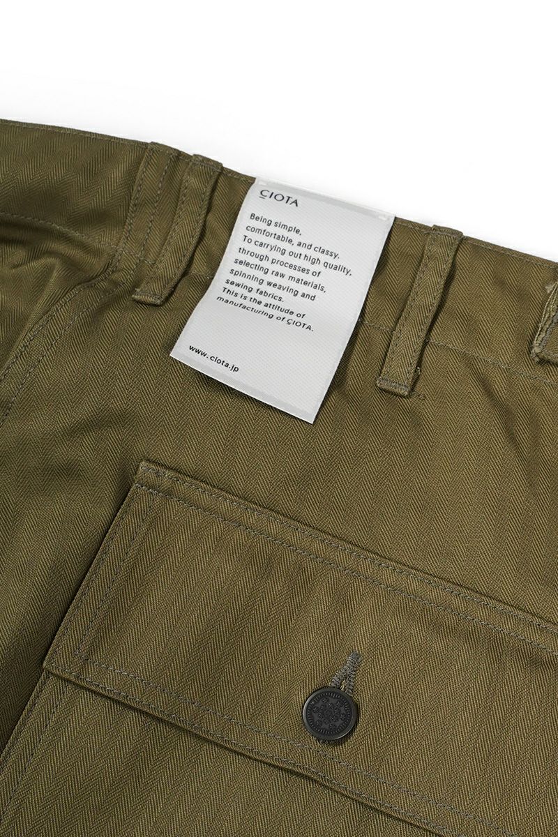 CIOTA (シオタ)M-47 HBTベイカーパンツ PTLM-151 -17