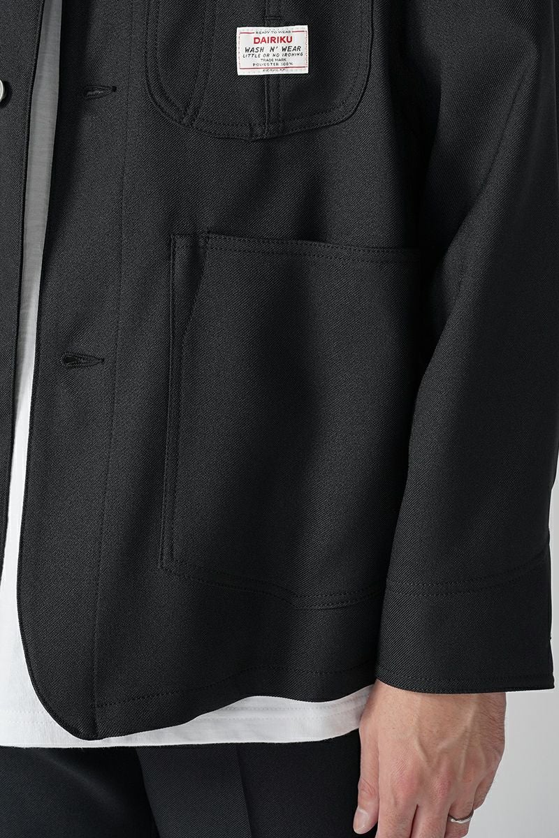 DAIRIKU(ダイリク)Polyester Cover All ポリエステルカバーオール 24AW P-2 -4