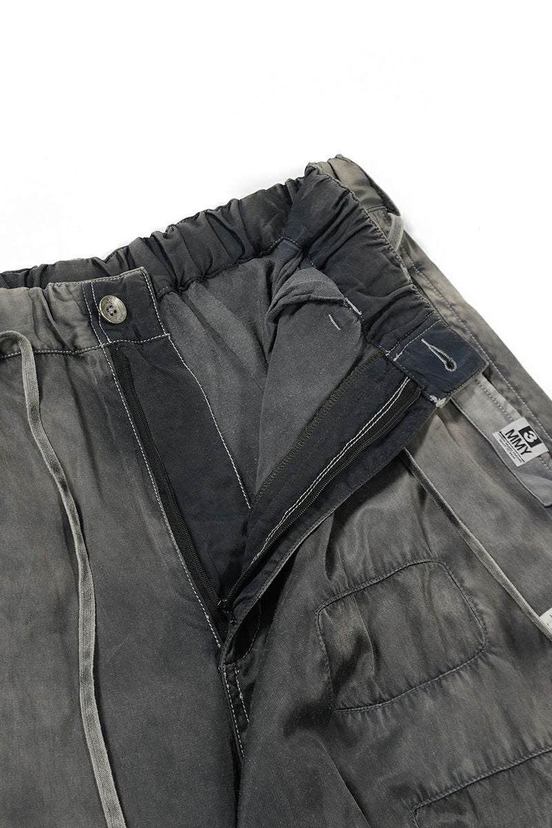 Maison MIHARA YASUHIRO(メゾン ミハラヤスヒロ)Repair Satin Pants リペアサテンパンツ B13PT092 -4