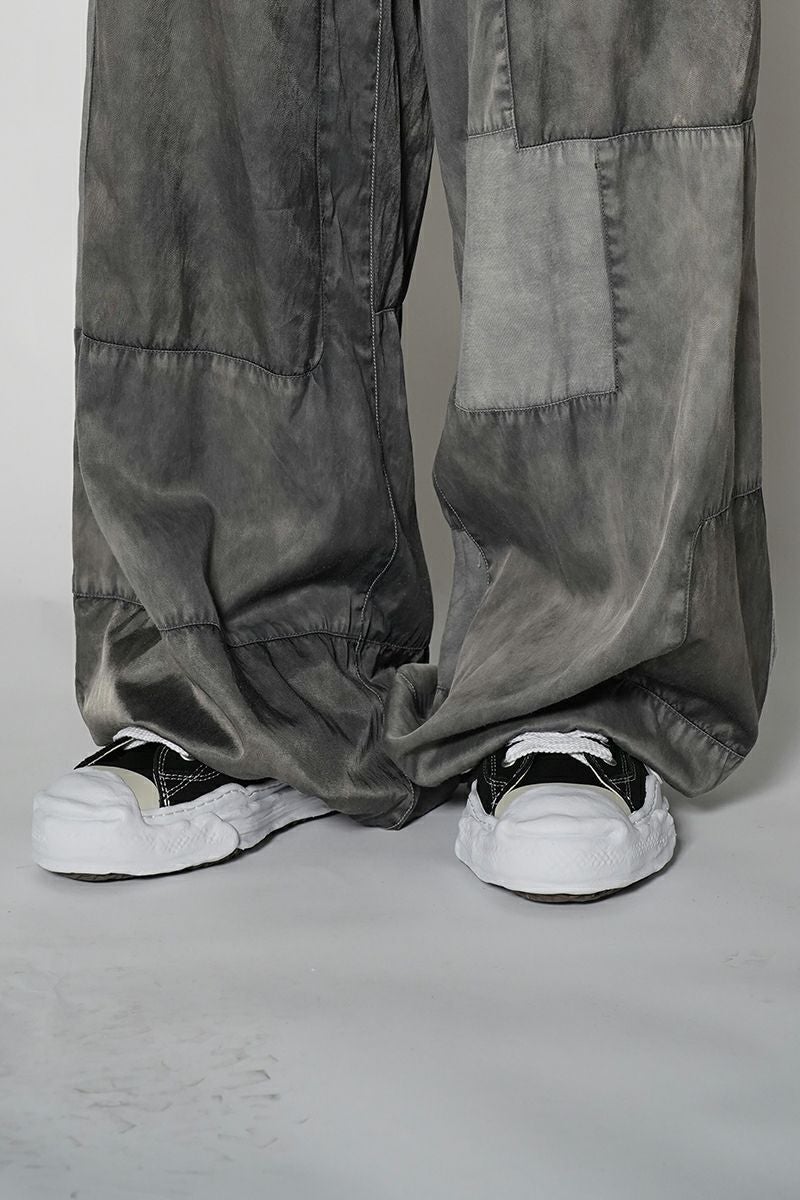 Maison MIHARA YASUHIRO(メゾン ミハラヤスヒロ)Repair Satin Pants リペアサテンパンツ B13PT092 -12
