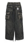 Maison MIHARA YASUHIRO(メゾン ミハラヤスヒロ)Satin Cargo Pants サテン カーゴパンツ K13PT222 -2