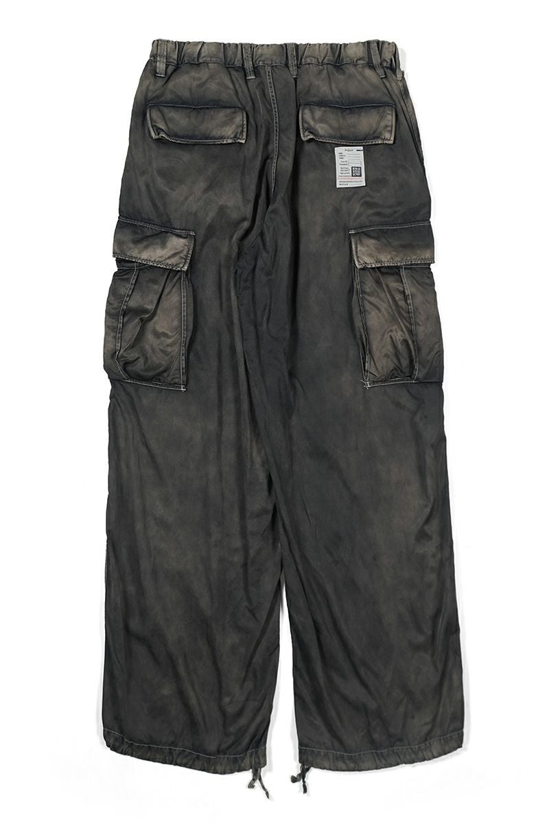 Maison MIHARA YASUHIRO(メゾン ミハラヤスヒロ)Satin Cargo Pants サテン カーゴパンツ K13PT222 -2